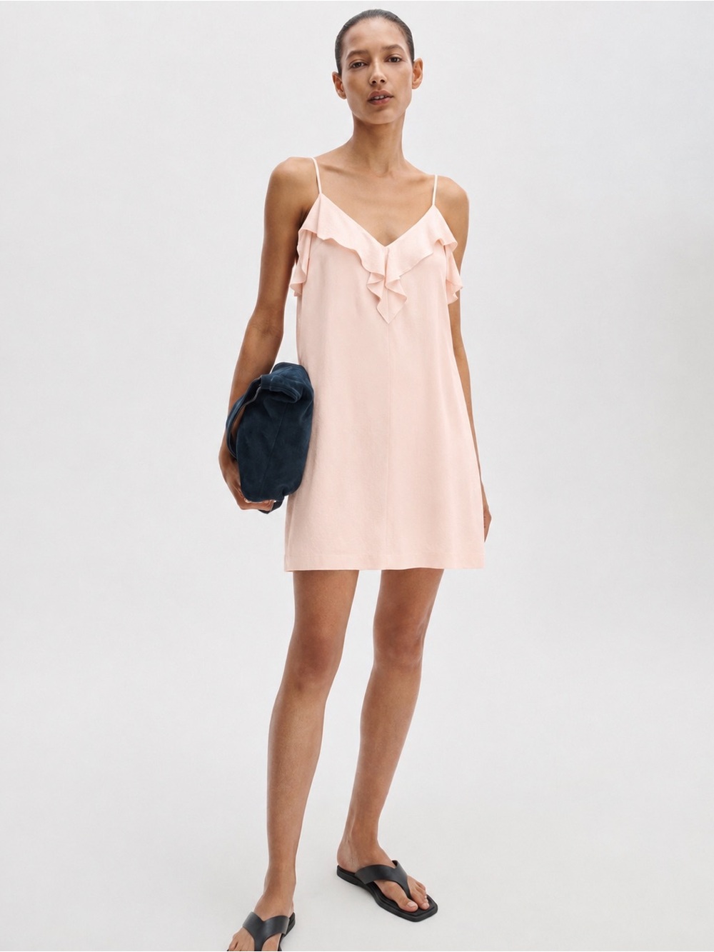 Rag & Bone Orchard Sleeveless Mini Slip Dress Size 0 peach